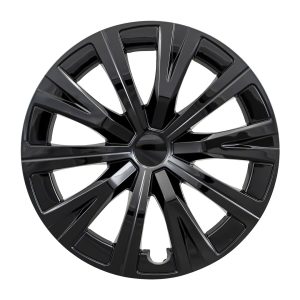 Coast to Coast Wheel Cover, 16 Inch, 10 Spoke, Gloss Black, Plastic, Set of 4 – IWC53016BLK
