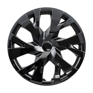 Coast to Coast Wheel Cover, 15 Inch, 6 Y Spoke, Gloss Black, Plastic, Set of 4 – IWC53315BLK