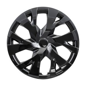 Coast to Coast Wheel Cover, 16 Inch, 6 Y Spoke, Gloss Black, Plastic, Set of 4, Universal – IWC53316BLK