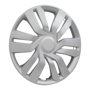 Coast to Coast Wheel Cover, 15 Inch, 6 Double Spoke, Silver, Plastic, Set of 4 – IWC53415S