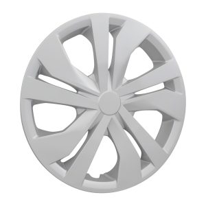 Coast to Coast Wheel Cover, 15 Inch, 5 Split Spoke, Silver, Plastic, Set of 4 – IWC53515S