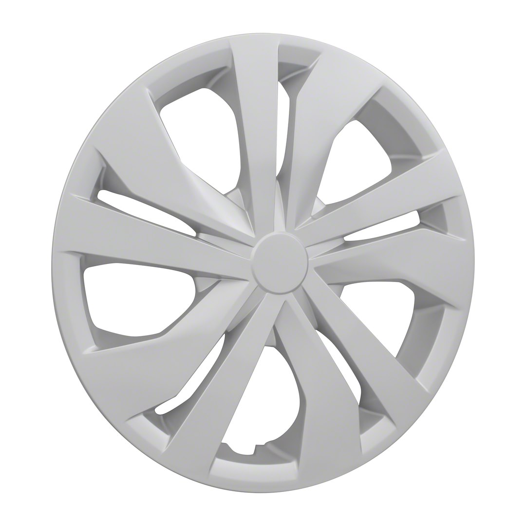 Coast to Coast Wheel Cover, 15 Inch, 5 Split Spoke, Silver, Plastic, Set of 4 – IWC53515S