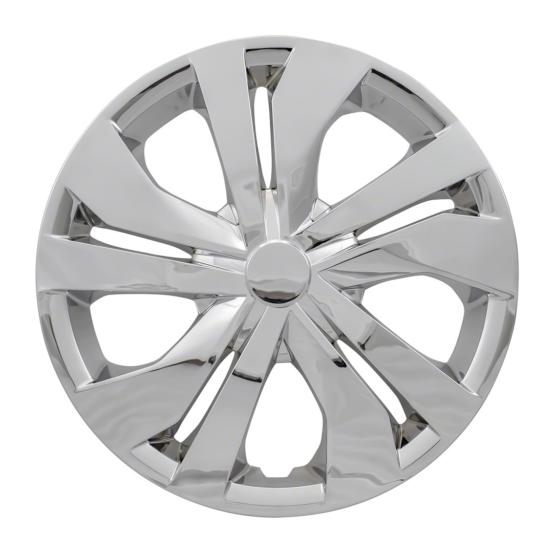 Coast to Coast Wheel Cover, 15 Inch, 5 Split Spoke, Silver, Plastic, Set of 4 – IWC53515S
