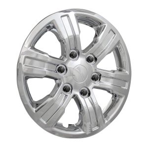 Coast to Coast Wheel Cover, 16 Inch, 6 Spoke, Chrome Plated, ABS Plastic, Set of 4 – IWC54016C