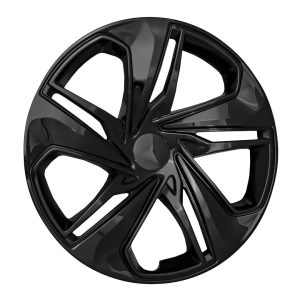 Coast to Coast Wheel Cover, 16 Inch, Black, Plastic, Set of 4 – IWC54116BLK