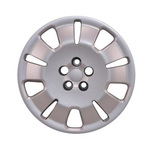 Coast to Coast Wheel Cover, 16 Inch, 10 Spoke, Painted, Silver, Automotive Grade ABS, Set of 4, Fits Over and Into OEM Wheel – IWC54416S