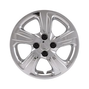 Coast to Coast Wheel Cover, 15 Inch, 5 Spoke, Plated, Chrome, Automotive Grade ABS, Set of 4 – IWC55815C