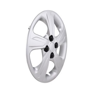 Coast to Coast Wheel Cover, 15 Inch, 5 Spoke, Painted, Silver, Automotive Grade ABS, Set of 4 – IWC55815S