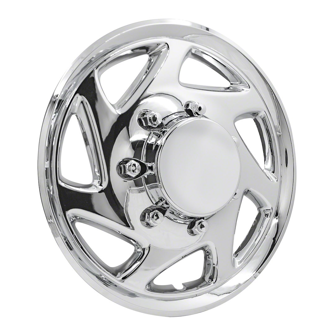 Coast to Coast Wheel Cover, 16 Inch, Chrome Plated, Plastic, Set of 4, Spring Steel Clip – IWC9416AC