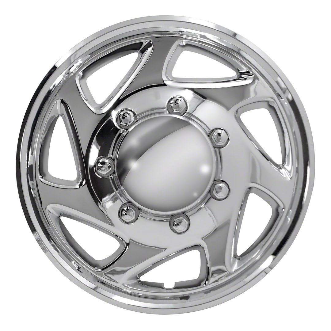 Coast to Coast Wheel Cover, 16 Inch, Chrome Plated, Plastic, Set of 4, Spring Steel Clip – IWC9416AC