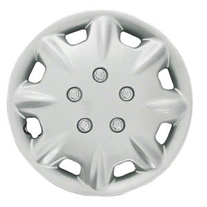 Coast to Coast Wheel Cover, 14 Inch, 8 Hole, Silver, Plastic, Set of 4 – IWCB809414S