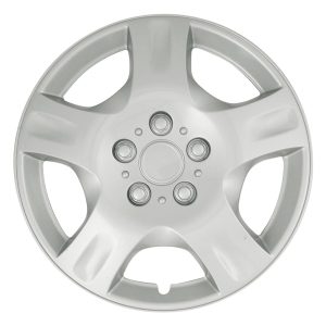 Coast to Coast Wheel Cover, 16 Inch, 5 Spoke, Silver, Plastic, Set of 4, Standard Leg – IWCB94216S
