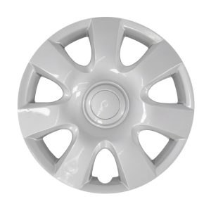 Coast to Coast Wheel Cover, 15 Inch, 7 Spoke, Silver, Plastic, Set of 4, Standard Leg – IWCB94415S