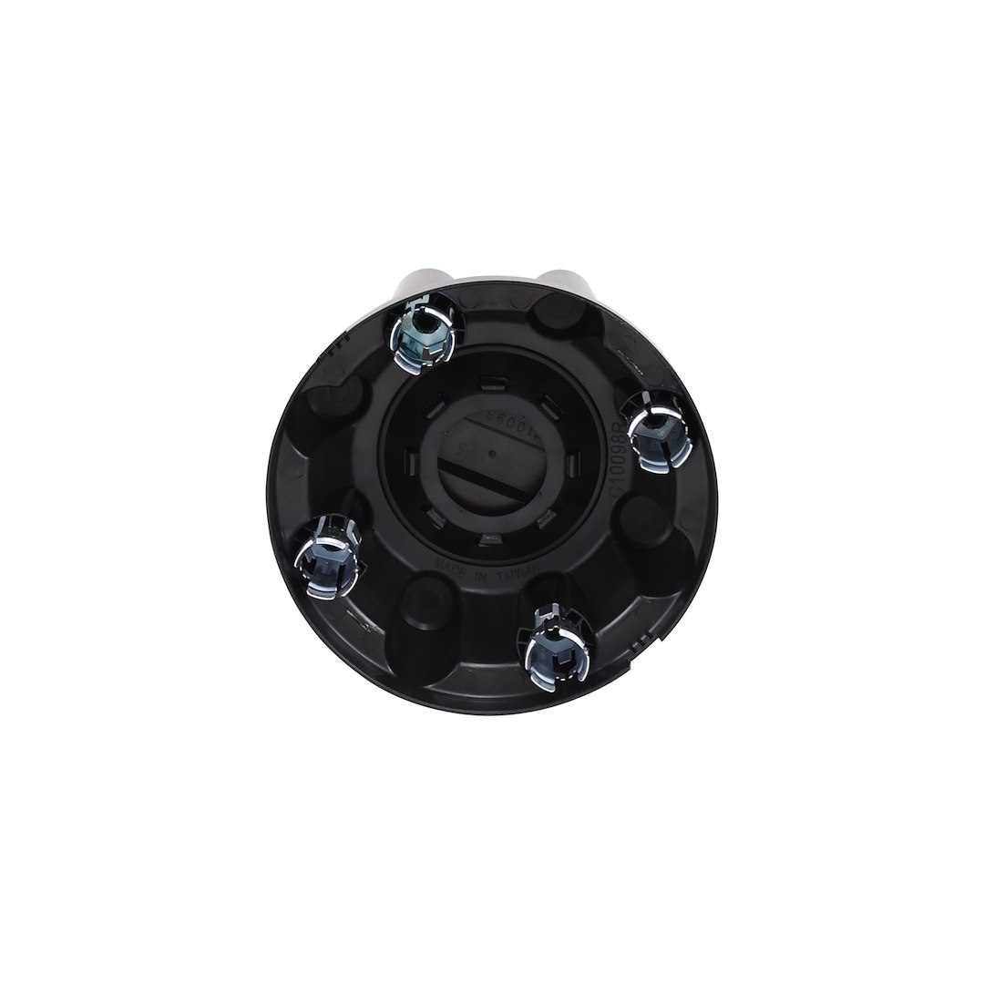 Coast to Coast Wheel Center Cap, Fits Into OEM Wheel, Painted, Gloss Black, ABS Plastic, Set of 2 – C10098RBK