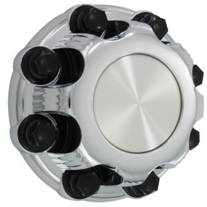 Coast to Coast Wheel Center Cap, Chrome Plated, ABS Plastic, Set of 4, Bolt-On Lug Covers – IWCC5079C