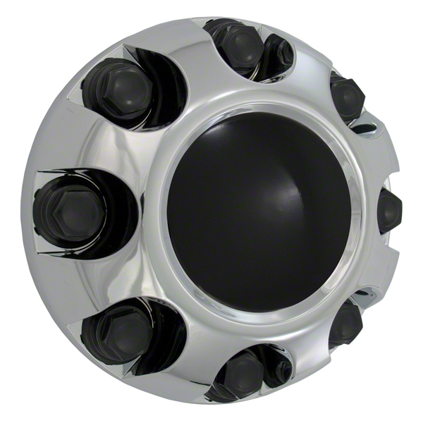 Coast to Coast Wheel Center Cap, Chrome Plated, ABS, Set of 4, Bolt-On Lug Covers – IWCC5293_SUS