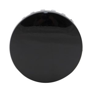 Coast to Coast Wheel Center Cap, OEM, 3-1/4 Inch Diameter, 1.08 Inch Height, Closed Style, Painted, Gloss Black, Automotive Grade ABS – IWCC5646BLK
