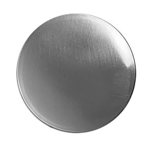 Coast to Coast Wheel Center Cap, OEM, 2-1/4 Inch Diameter, 0.70 Inch Height, Closed Style, Brushed Aluminum, Alloy, Automotive Grade ABS – IWCC5712