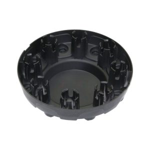 Coast to Coast Wheel Center Cap, OEM, Fits Into OEM Wheel, Painted, Gloss Black, ABS Plastic, Set of 2 – IWCC9009BLK