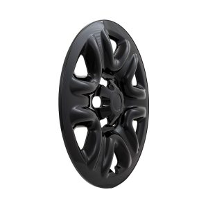 Coast to Coast Wheel Skin, Impostor ®, 18 Inch, 6 Spokes, Snap-On, Painted, Gloss Black, ABS Plastic, Set of 4 – IWCIMP103BLK