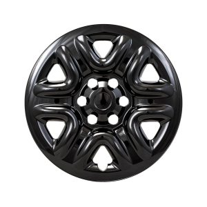 Coast to Coast Wheel Skin, Impostor ®, 18 Inch, 6 Spokes, Snap-On, Painted, Gloss Black, ABS Plastic, Set of 4 – IWCIMP103BLK
