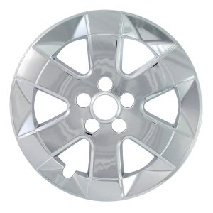 Coast to Coast Wheel Skin, Impostor ®, 15 Inch, 6 Spokes, Snap-On, Plated, Chrome, ABS Plastic, Set of 4 – IWCIMP324X