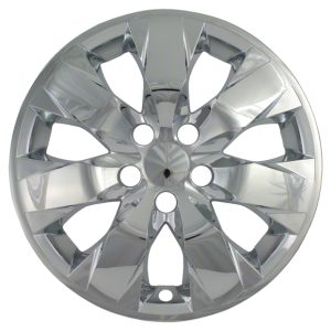 Coast to Coast Wheel Skin, Impostor ®, 17 Inch, 7 Spokes, Snap-On, Plated, Chrome, ABS Plastic, Set of 4 – IWCIMP325X