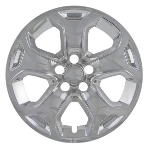 Coast to Coast Wheel Skin, Impostor ®, 18 Inch, 5 Spokes, Snap-On, Plated, Chrome, ABS Plastic, Set of 4 – IWCIMP359XN