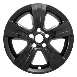 Coast to Coast Wheel Skin, Impostor ®, 17 Inch, 5 Spokes, Snap-On, Painted, Gloss Black, ABS Plastic, Set of 4 – IWCIMP373BLK