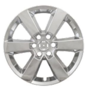 Coast to Coast Wheel Skin, Impostor ®, 20 Inch, 6 Spokes, Snap-On/Center Retention, Plated, Chrome, ABS Plastic, Set of 4 – IWCIMP380X