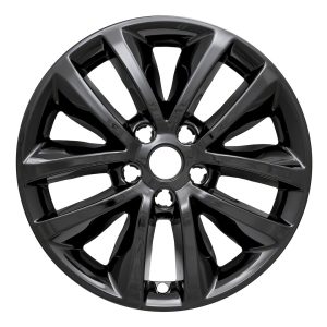 Coast to Coast Wheel Skin, Impostor ®, 17 Inch, 10 Spokes, Snap-On, Painted, Gloss Black, ABS Plastic, Set of 4 – IWCIMP399BLK