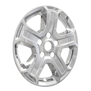 Coast to Coast Wheel Skin, Impostor ®, 17 Inch, 5 Spokes, Snap-On, Plated, Chrome, ABS Plastic, Set of 4 – IWCIMP420X