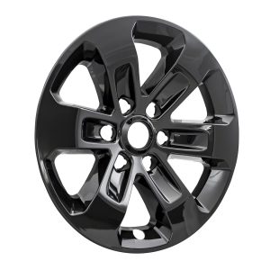 Coast to Coast Wheel Skin, Impostor ®, 18 Inch, 6 Spokes, Snap-On, Painted, Gloss Black, ABS Plastic, Set of 4 – IWCIMP431BLK