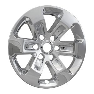Coast to Coast Wheel Skin, Impostor ®, 18 Inch, 6 Spokes, Snap-On, Plated, Chrome, ABS Plastic, Set of 4 – IWCIMP431X