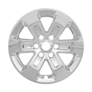 Coast to Coast Wheel Skin, Impostor ®, 18 Inch, 6 Spokes, Snap-On, Plated, Chrome, ABS Plastic, Set of 4 – IWCIMP431X