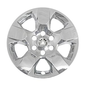 Coast to Coast Wheel Skin, Impostor ®, 18 Inch, 5 Spokes, Snap-On/Center Retention, Plated, Chrome, ABS Plastic, Set of 4 – IWCIMP435X