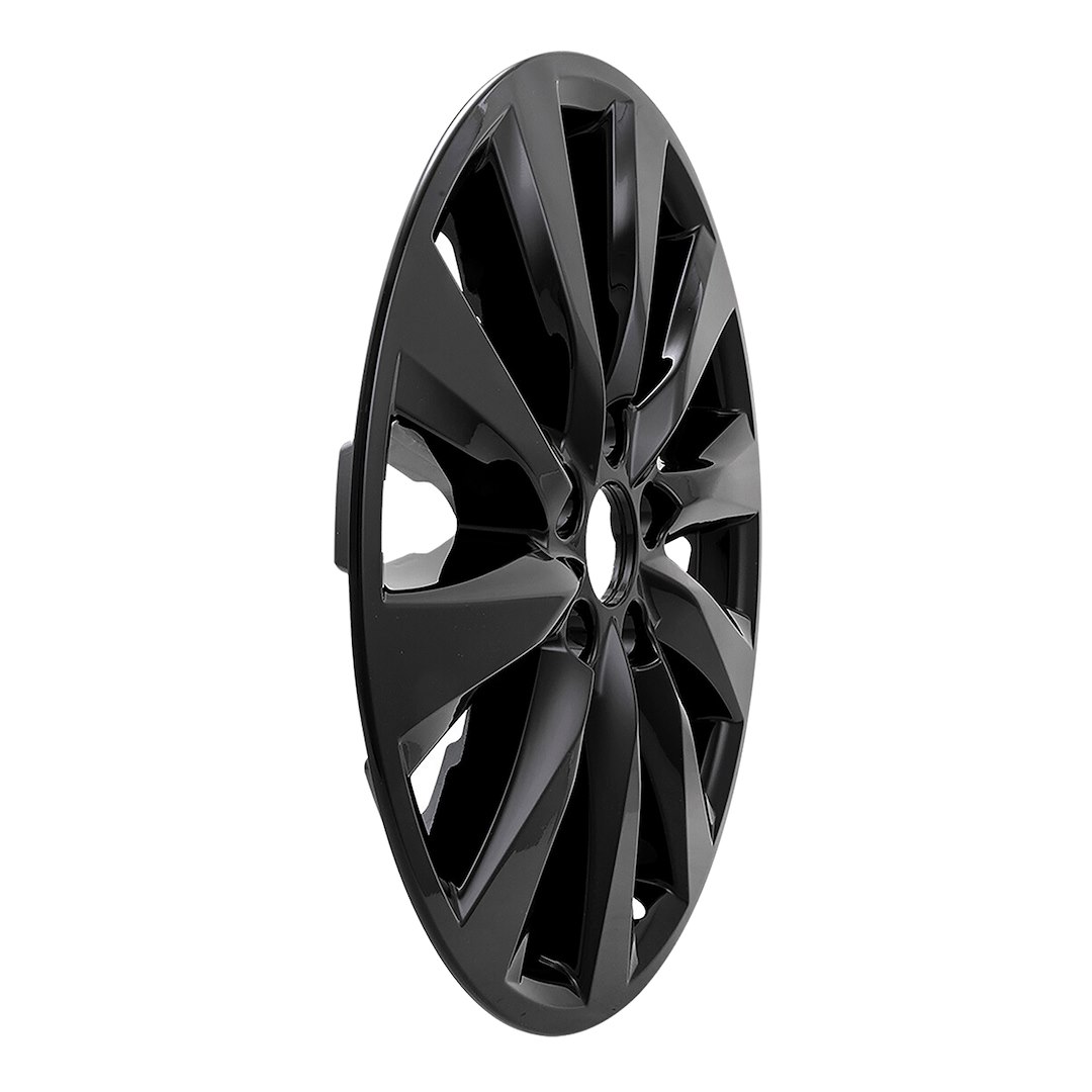 Coast to Coast Wheel Skin, Impostor ®, 17 Inch, 10 Spokes, Snap-On, Painted, Gloss Black, ABS Plastic, Set of 4 – IMP448BLK