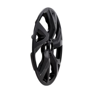 Coast to Coast Wheel Skin, Impostor ®, 18 Inch, 5 Split Spokes, Snap-On, Painted, Gloss Black, ABS Plastic, Set of 4 – IMP452BLK