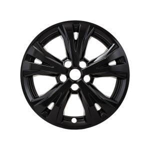 Coast to Coast Wheel Skin, Impostor ®, 18 Inch, 5 Split Spokes, Snap-On, Painted, Gloss Black, ABS Plastic, Set of 4 – IWCIMP461BLK