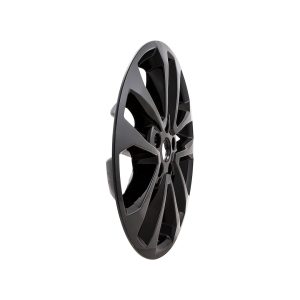Coast to Coast Wheel Skin, Impostor ®, 17 Inch, 5 Split Spokes, Snap-On, Painted, Gloss Black, ABS Plastic, Set of 4 – IWCIMP462BLK