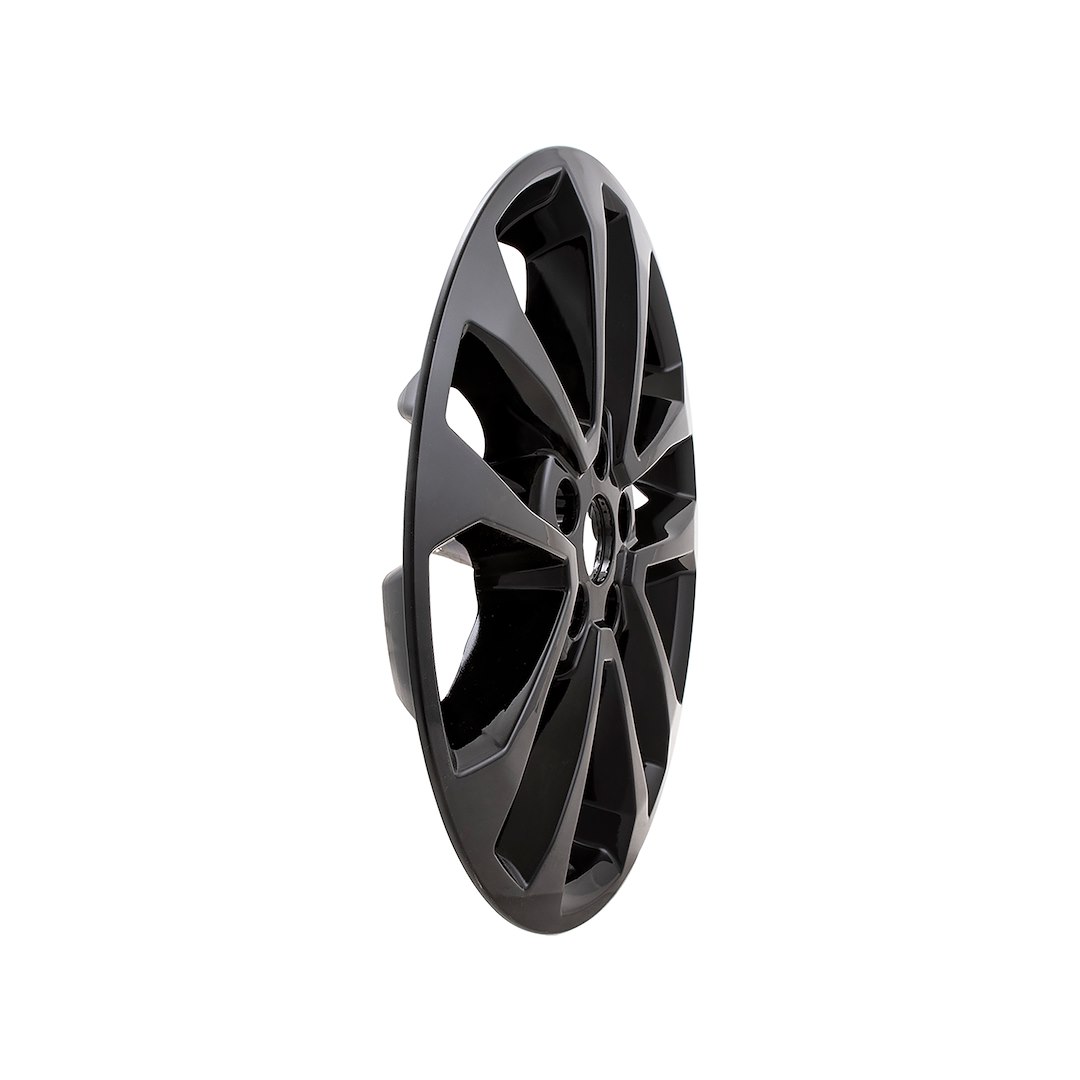 Coast to Coast Wheel Skin, Impostor ®, 17 Inch, 5 Split Spokes, Snap-On, Painted, Gloss Black, ABS Plastic, Set of 4 – IWCIMP462BLK