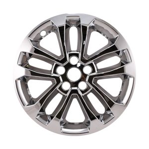 Coast to Coast Wheel Skin, Impostor ®, 17 Inch, 5 Split Spokes, Snap-On, Plated, Chrome, ABS Plastic, Set of 4 – IWCIMP462X