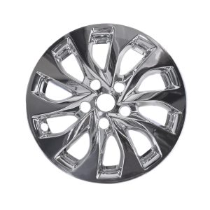 Coast to Coast Wheel Skin, Impostor ®, 16 Inch, 5 Double Spokes, Snap-On, Plated, Chrome, ABS Plastic, Set of 4 – IMP465X
