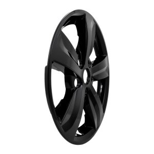 Coast to Coast Wheel Skin, Impostor ®, 17 Inch, 5 Spokes, Snap-On, Painted, Gloss Black, ABS Plastic, Set of 4 – IMP475BLK