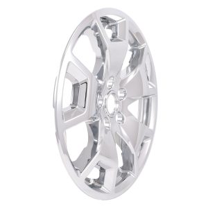 Coast to Coast Wheel Skin, Impostor ®, 17 Inch, 5 Y Spokes, Snap-On, Chrome Plated, Silver, ABS Plastic, Set of 4 – IMP476X