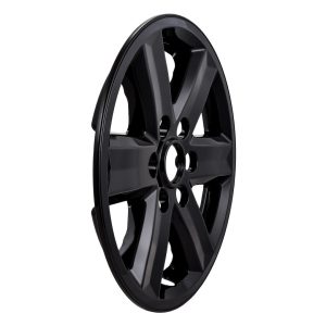 Coast to Coast Wheel Skin, Impostor ®, 17 Inch, 6 Spokes, Snap-On, Painted, Gloss Black, ABS Plastic, Set of 4 – IMP477BLK