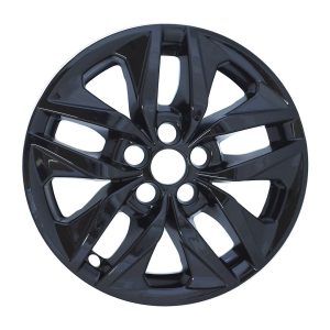 Coast to Coast Wheel Skin, Impostor ®, 17 Inch, 10 Spokes, Snap-On, Painted, Gloss Black, ABS Plastic, Set of 4 – IMP478BLK