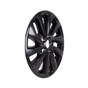 Coast to Coast Wheel Skin, Impostor ®, 17 Inch, 10 Directional Spokes, Snap-On, Painted, Gloss Black, ABS Plastic – IWCIMP479BLK