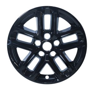 Coast to Coast Wheel Skin, Impostor ®, 18 Inch, 5 Y Spokes, Snap-On, Painted, Gloss Black, ABS Plastic – IWCIMP482BLK