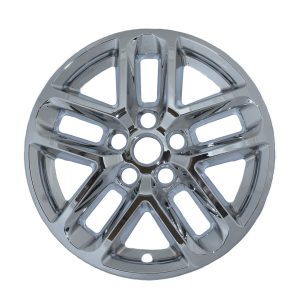 Coast to Coast Wheel Skin, Impostor ®, 18 Inch, 5 Y Spokes, Snap-On, Plated, Chrome, ABS Plastic, Not Compatible with Steel Wheels – IWCIMP482X
